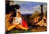 Titian The Three Ages of Man Art Print Poster-null-Mounted Poster