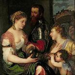 Salome Carrying the Head of St-Titian (Tiziano Vecelli)-Art Print