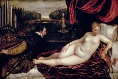 Allegory, Possibly Alfonso D'Este and Laura Dianti-Titian (Tiziano Vecelli)-Giclee Print