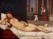 Venus and Adonis-Titian (Tiziano Vecelli)-Giclee Print