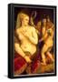 Titian Venus in Front of the Mirror Art Print Poster-null-Framed Poster