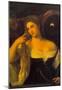 Titian Young Women Art Print Poster-null-Mounted Poster