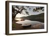 Titisee Lake at sunrise, Black Forest, Baden-Wurttemberg, Germany, Europe-Markus Lange-Framed Photographic Print