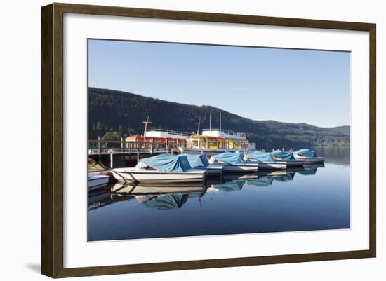 Titisee Lake, Titisee-Neustadt, Black Forest, Baden Wurttemberg, Germany, Europe-Markus Lange-Framed Photographic Print