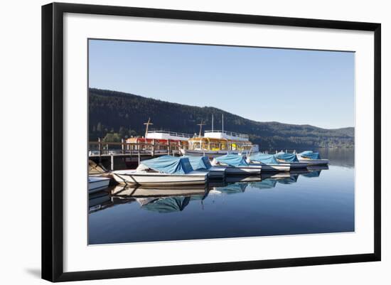 Titisee Lake, Titisee-Neustadt, Black Forest, Baden Wurttemberg, Germany, Europe-Markus Lange-Framed Photographic Print