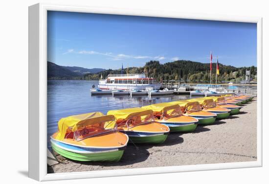 Titisee, Titisee Neustadt, Black Forest, Baden-Wurttemberg, Germany-Markus Lange-Framed Photographic Print