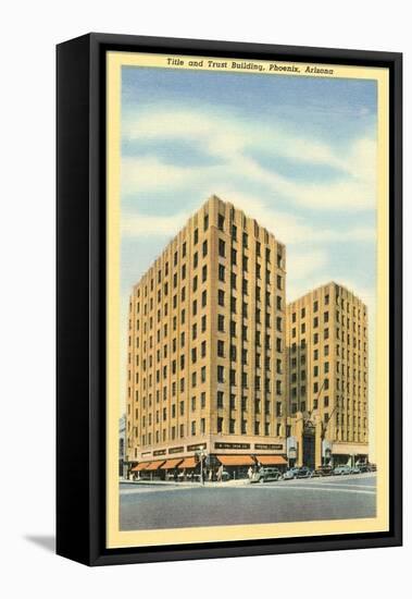 Title and Trust Building, Phoenix, Arizona-null-Framed Stretched Canvas