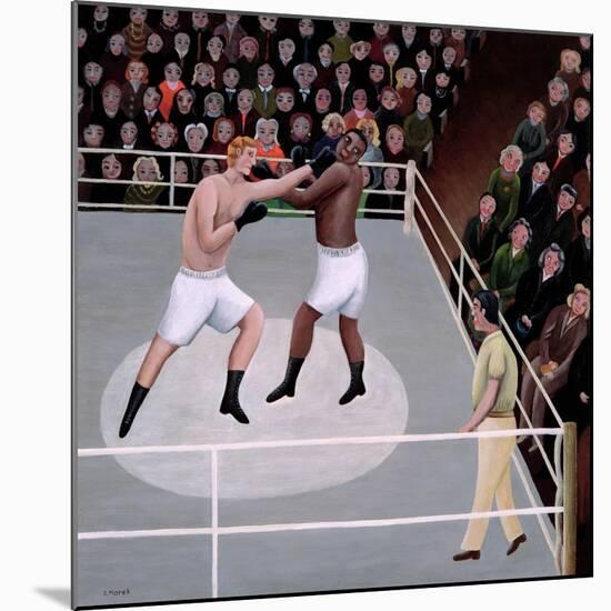 Title Fight-Jerzy Marek-Mounted Giclee Print