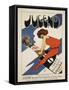 Title of the Magazine Jugend 1897-Plakatkunst-Framed Stretched Canvas