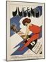 Title of the Magazine Jugend 1897-Plakatkunst-Mounted Giclee Print