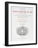 Title Page, 1814-1830-Eugene Titeux-Framed Premium Giclee Print