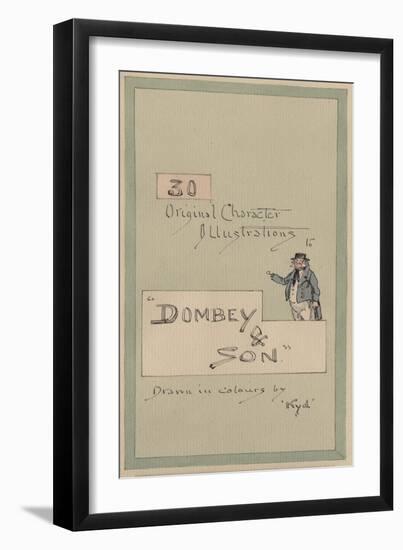 Title Page, c.1920s-Joseph Clayton Clarke-Framed Giclee Print