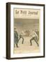 Title Page Depicting the Henry-Picquart Duel-Henri Meyer-Framed Giclee Print