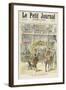 Title Page Depicting the Mid-Lent Parade in Front of the Petit Journal Offices from the Illustrated-Henri Meyer-Framed Giclee Print