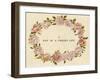 Title Page Design, a Day in a Child's Life-Kate Greenaway-Framed Art Print