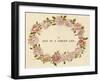 Title Page Design, a Day in a Child's Life-Kate Greenaway-Framed Art Print