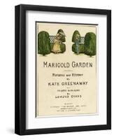 Title Page Design, Marigold Garden-Kate Greenaway-Framed Art Print