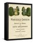 Title Page Design, Marigold Garden-Kate Greenaway-Framed Stretched Canvas