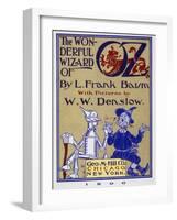 Title Page: First Edition-William Wallace Denslow-Framed Giclee Print