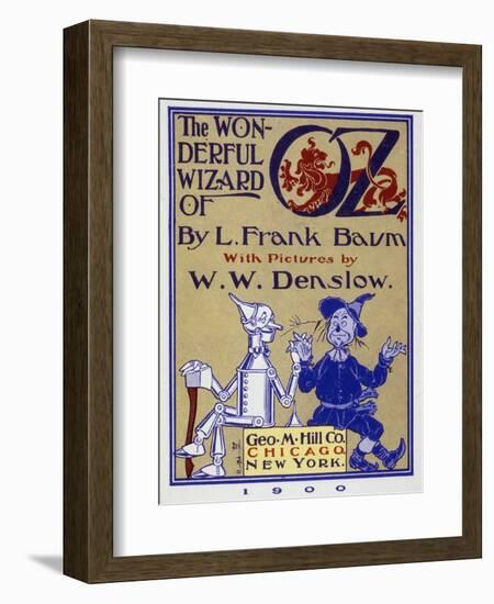 Title Page: First Edition-William Wallace Denslow-Framed Giclee Print