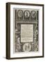 Title Page for Collected Works of Lucius Annaeus Seneca-null-Framed Giclee Print