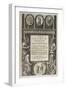 Title Page for Collected Works of Lucius Annaeus Seneca-null-Framed Giclee Print