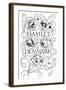 Title Page for Hamlet, 1932-Eric Gill-Framed Giclee Print