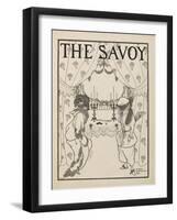 Title Page For No.1 Of the Savoy""-Aubrey Beardsley-Framed Giclee Print