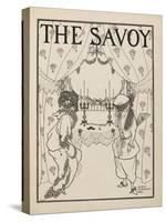 Title Page For No.1 Of the Savoy""-Aubrey Beardsley-Stretched Canvas