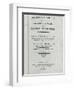 Title Page from Book by Benjamin Franklin-null-Framed Photographic Print