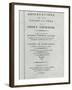 Title Page from Book by Benjamin Franklin-null-Framed Photographic Print