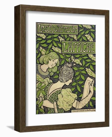 Title Page from the Masters of the Poster, Volumes I-V; Les Maitres De L'Affiche, Volumes I-V,…-Paul Berthon-Framed Giclee Print