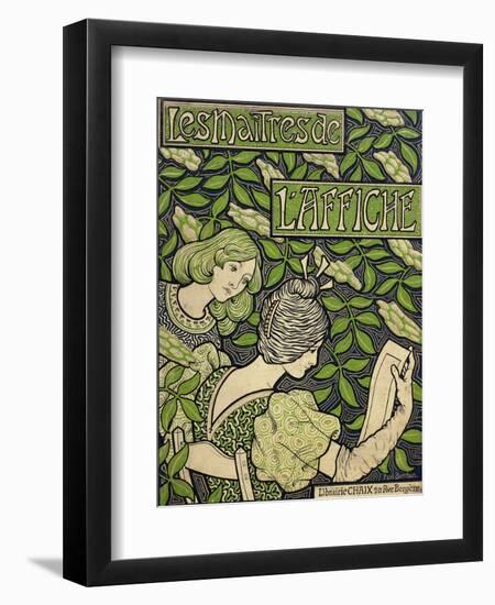 Title Page from the Masters of the Poster, Volumes I-V; Les Maitres De L'Affiche, Volumes I-V,…-Paul Berthon-Framed Giclee Print