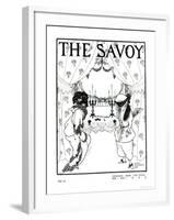 Title Page from The Savoy No. 1 and 2, 1896-Aubrey Beardsley-Framed Giclee Print