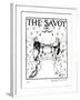 Title Page from The Savoy No. 1 and 2, 1896-Aubrey Beardsley-Framed Giclee Print