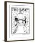 Title Page from The Savoy No. 1 and 2, 1896-Aubrey Beardsley-Framed Giclee Print