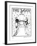 Title Page from The Savoy No. 1 and 2, 1896-Aubrey Beardsley-Framed Giclee Print