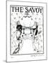 Title Page from The Savoy No. 1 and 2, 1896-Aubrey Beardsley-Mounted Giclee Print