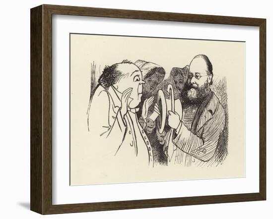 Title Page Illustration for More Nonsense-Edward Lear-Framed Giclee Print