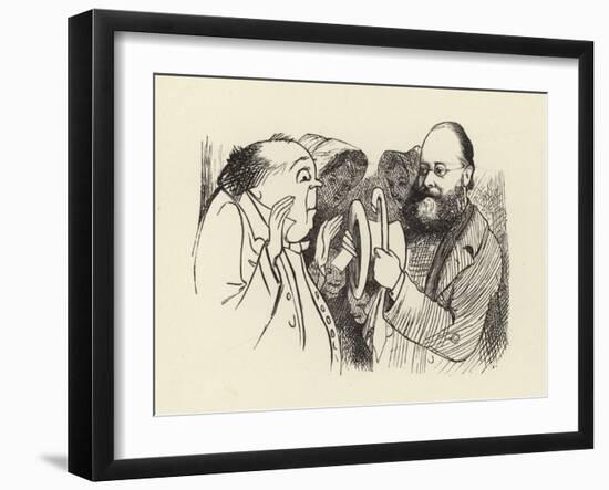 Title Page Illustration for More Nonsense-Edward Lear-Framed Giclee Print