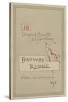 Title Page, Illustrations for 'Barnaby Rudge', C.1920s-Joseph Clayton Clarke-Stretched Canvas