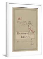 Title Page, Illustrations for 'Barnaby Rudge', C.1920s-Joseph Clayton Clarke-Framed Giclee Print