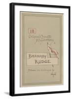 Title Page, Illustrations for 'Barnaby Rudge', C.1920s-Joseph Clayton Clarke-Framed Giclee Print