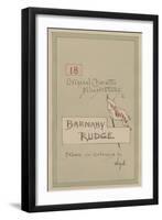 Title Page, Illustrations for 'Barnaby Rudge', C.1920s-Joseph Clayton Clarke-Framed Giclee Print