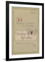 Title Page, Illustrations for 'Bleak House', Part 2, C.1920s-Joseph Clayton Clarke-Framed Giclee Print