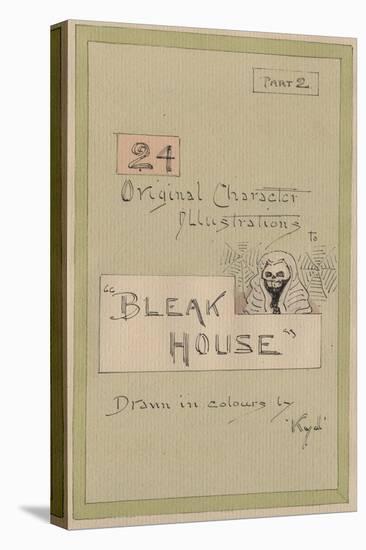 Title Page, Illustrations for 'Bleak House', Part 2, C.1920s-Joseph Clayton Clarke-Stretched Canvas