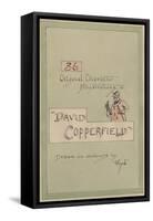 Title Page, Illustrations for 'David Copperfield', C.1920s-Joseph Clayton Clarke-Framed Stretched Canvas
