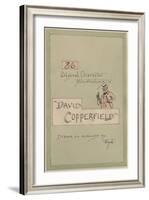 Title Page, Illustrations for 'David Copperfield', C.1920s-Joseph Clayton Clarke-Framed Giclee Print