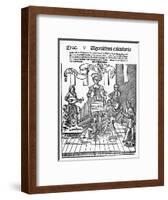 Title Page of a Music Book, 1517-null-Framed Art Print