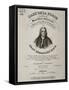 Title Page of Art of Fugue-Johann Sebastian Bach-Framed Stretched Canvas